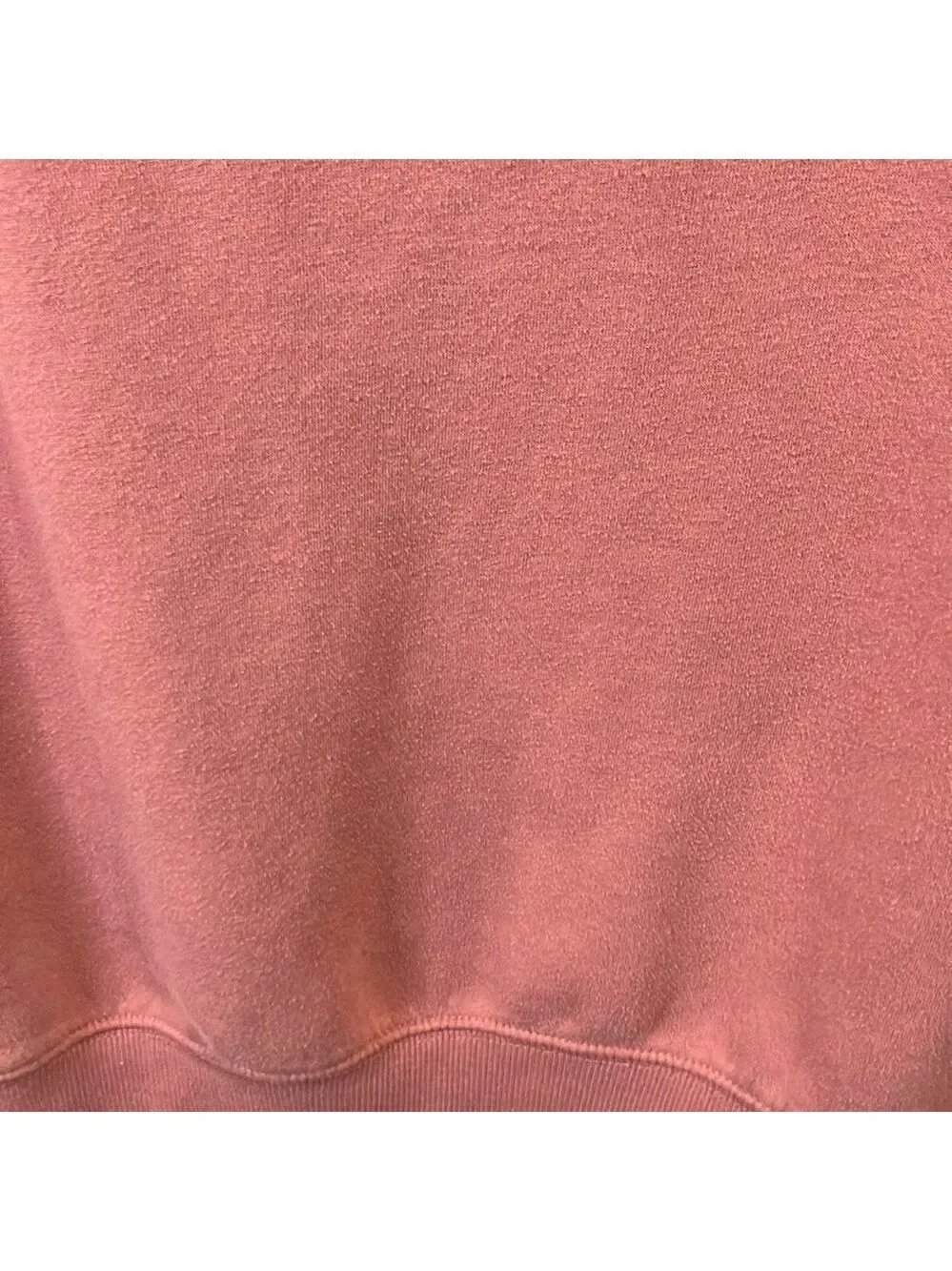 Goodfellow Crewneck Sweatshirt Peach Salmon Small